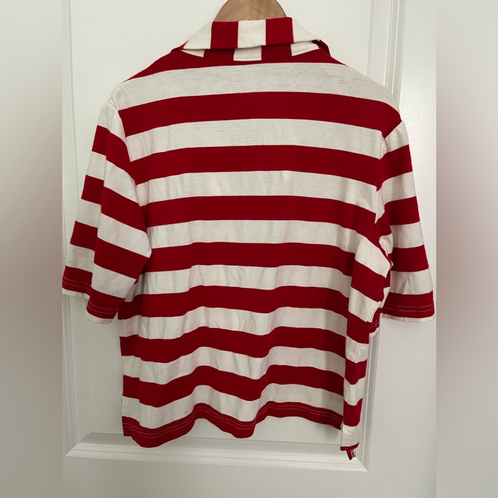 Red Striped Top - Picture 2 of 4